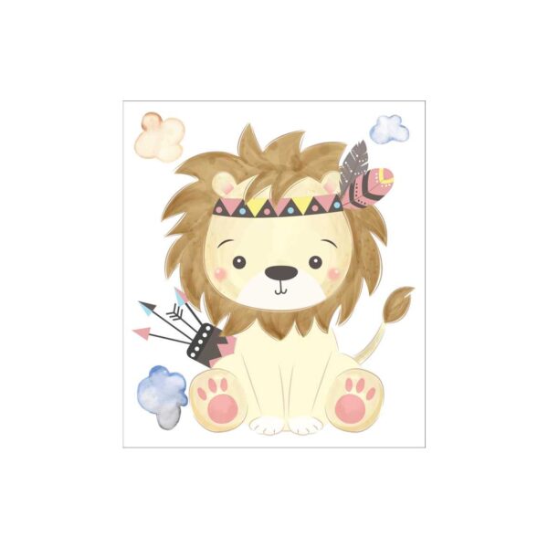 Little Indian Lion stiker