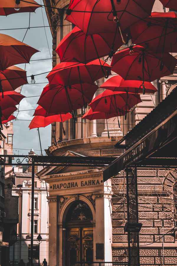 Beograd - Umbrellas - Nikola Šojić slika