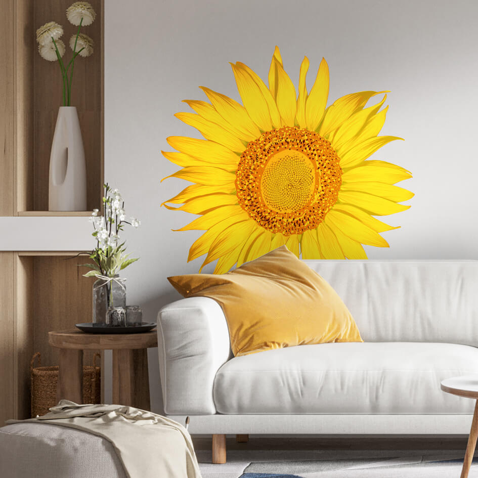 Sunflower stiker za zid
