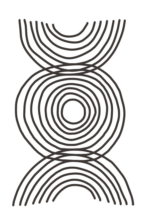 Abstract Circle Lines slike
