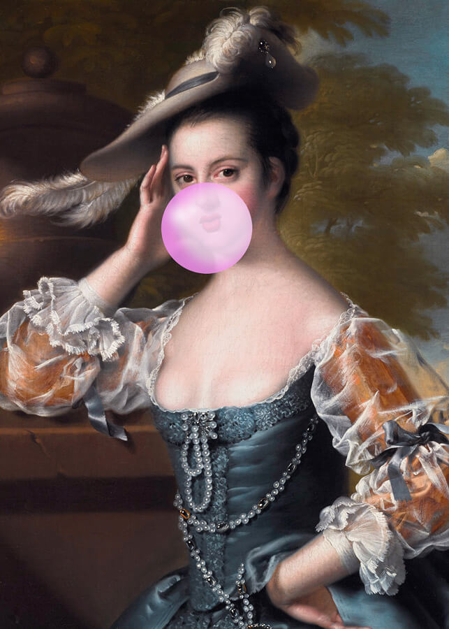 Bubblegum Lady foto poster