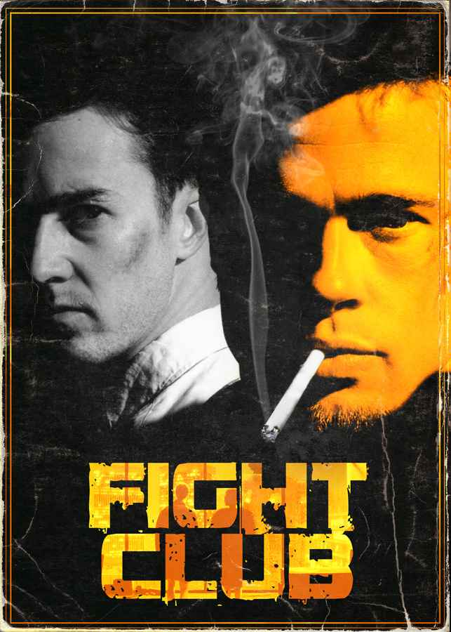 Fight Club - Dizajniram koješta poster