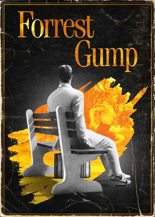 Forrest Gump - Dizajniram koješta poster