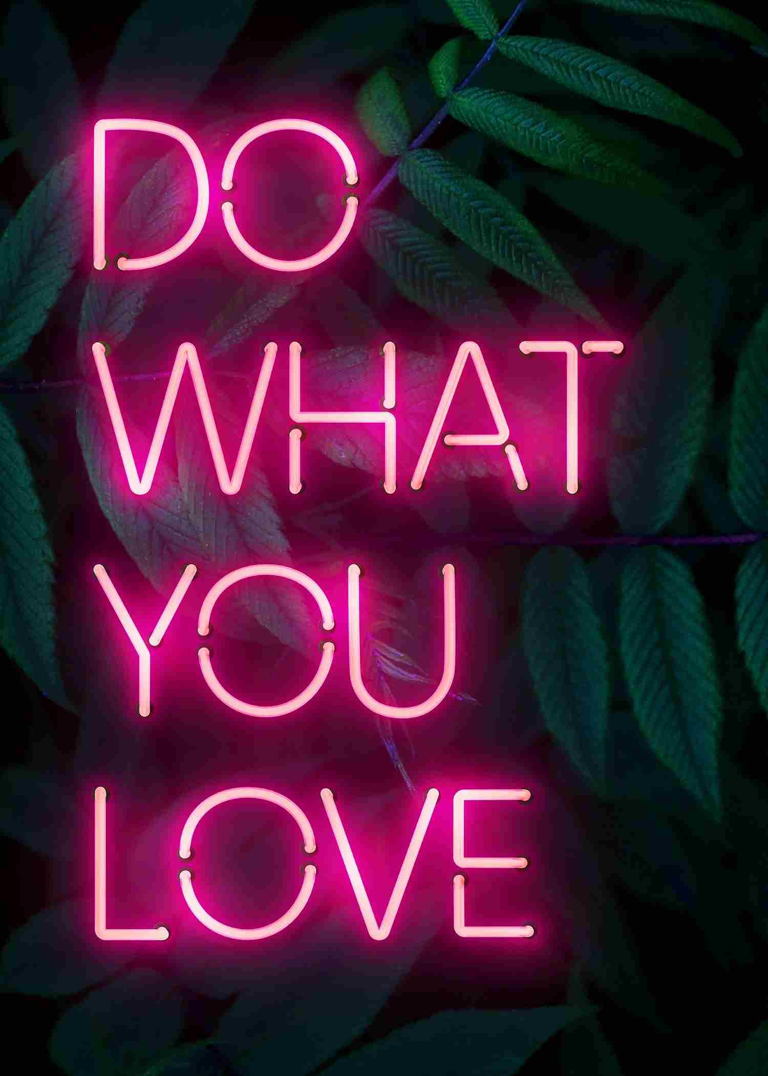 Do what you love poster