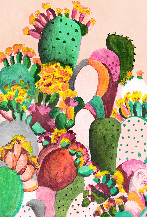 Taluca Cactus fotoposter