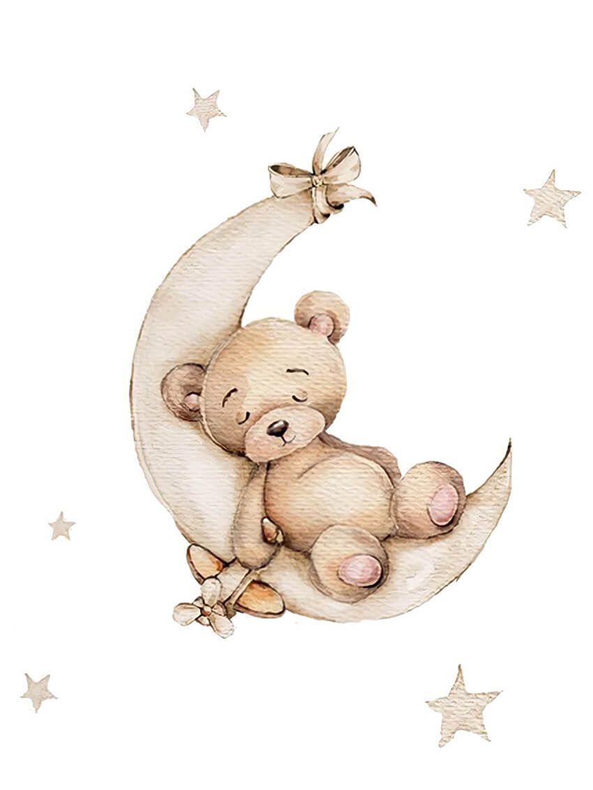 Sleeping Teddy poster