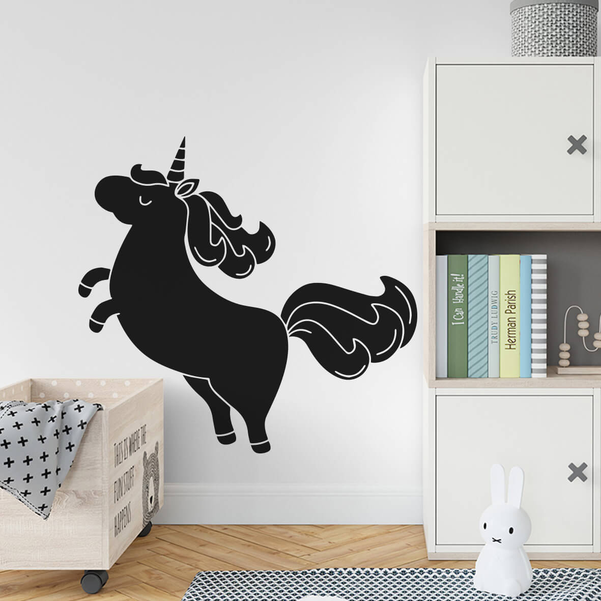 Magical unicorn kreda folija stiker za zid