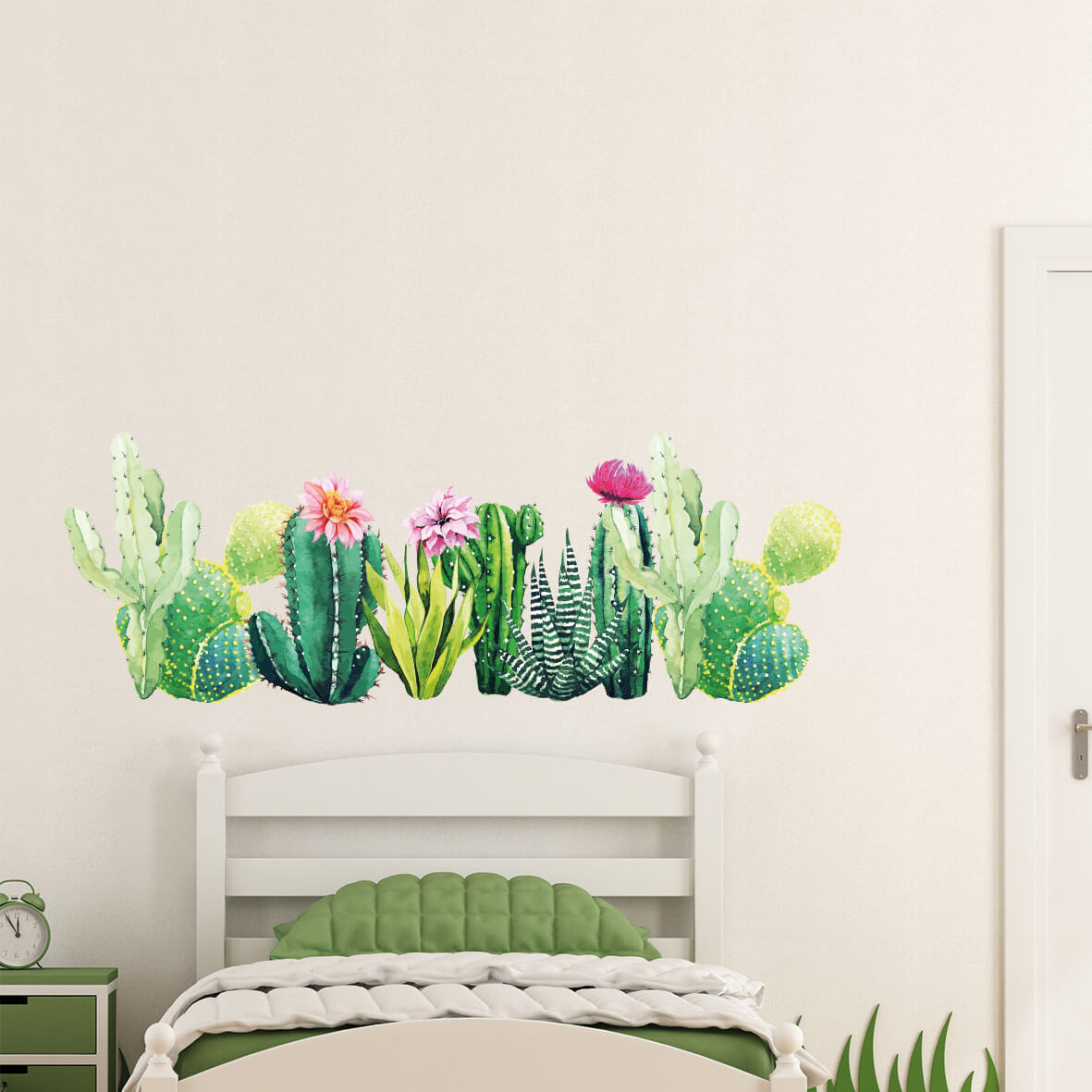 Cactus plants stiker za zid
