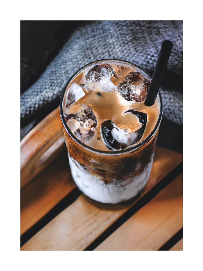 Ice coffee poster
