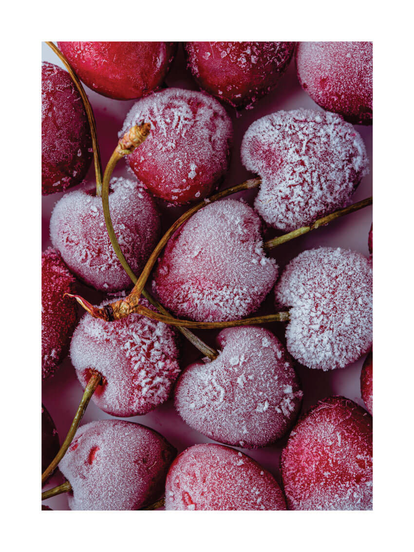 Frozen cherry poster