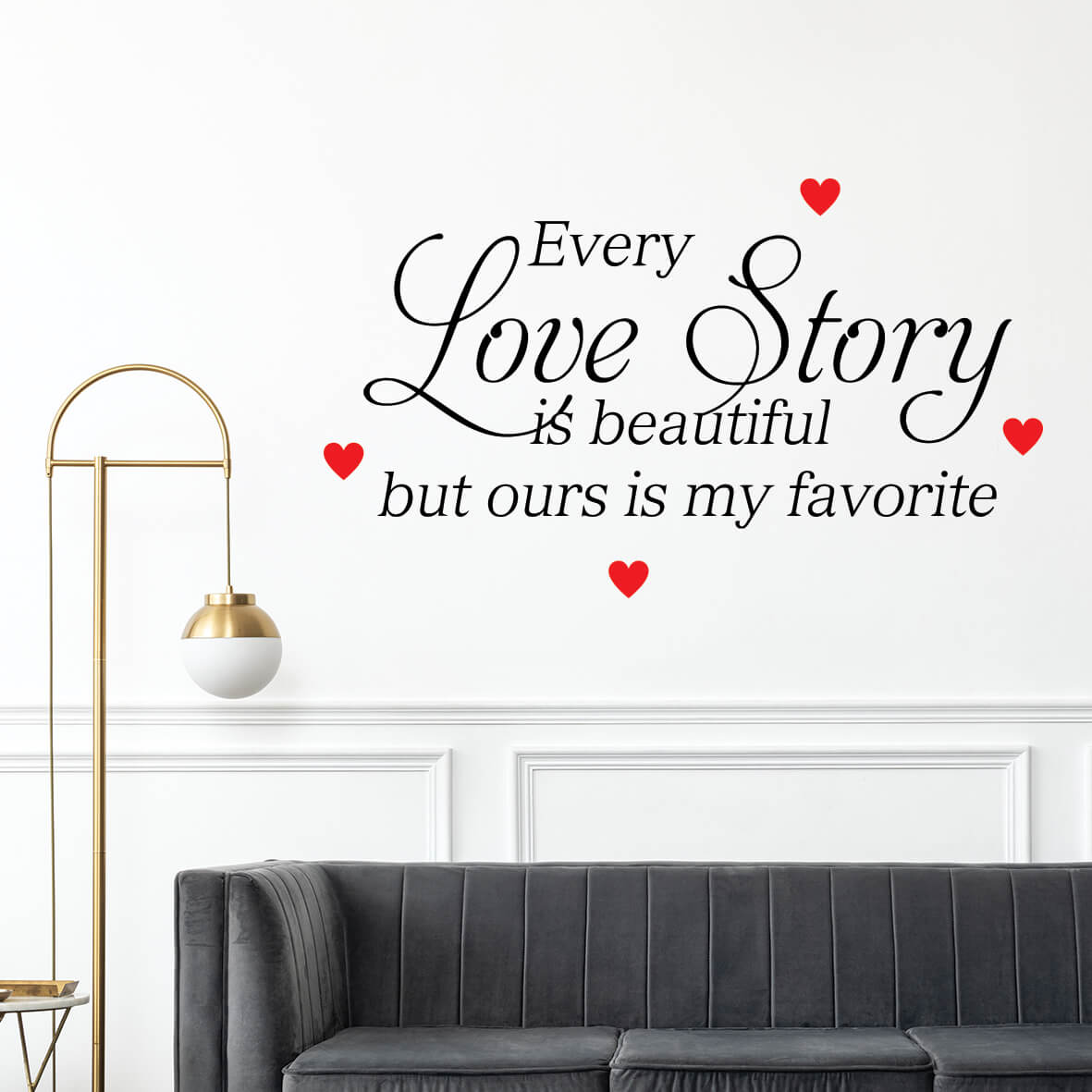 Love story stiker